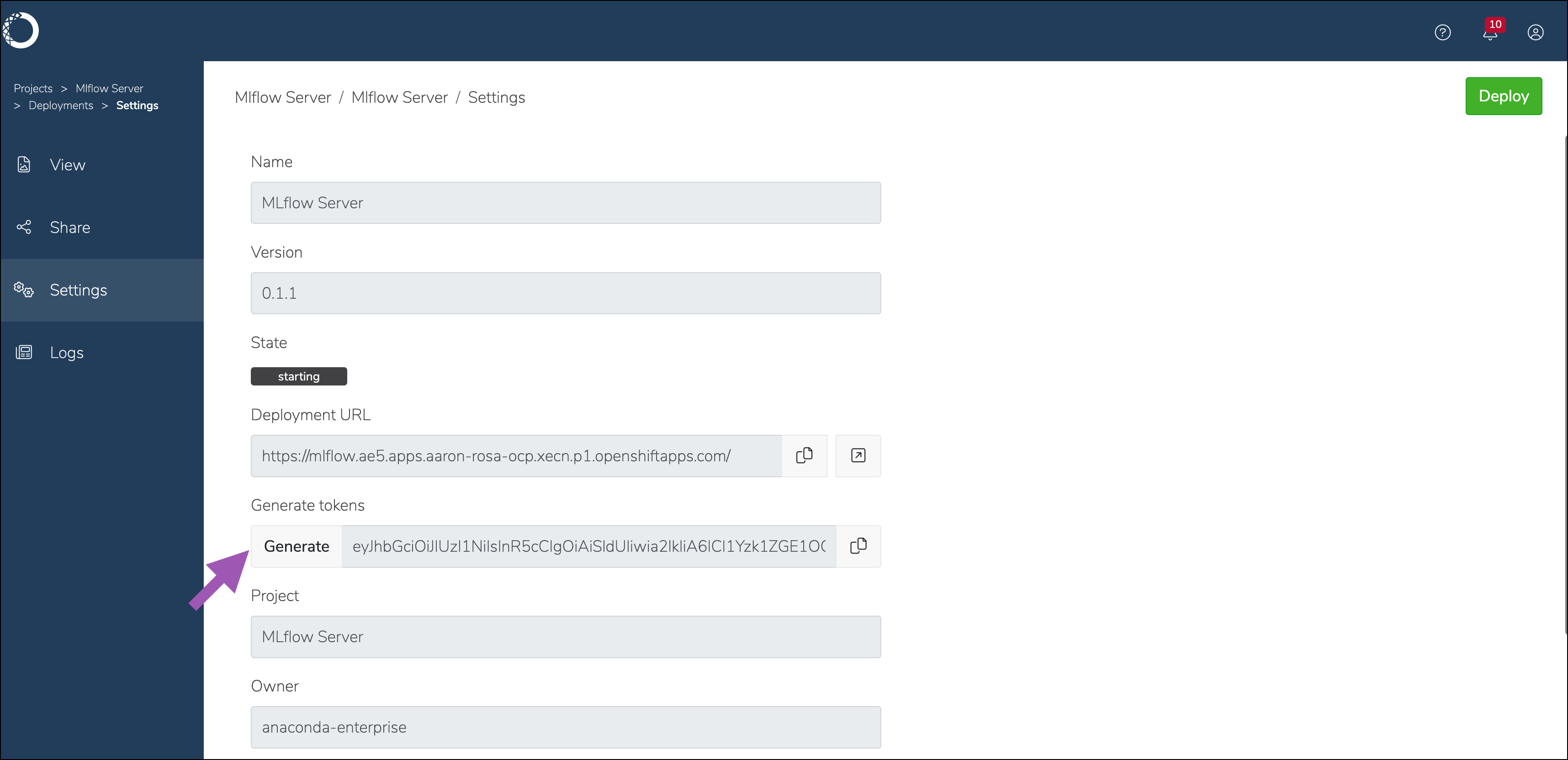 ../../_images/ae5_mlflow_generate_token.png