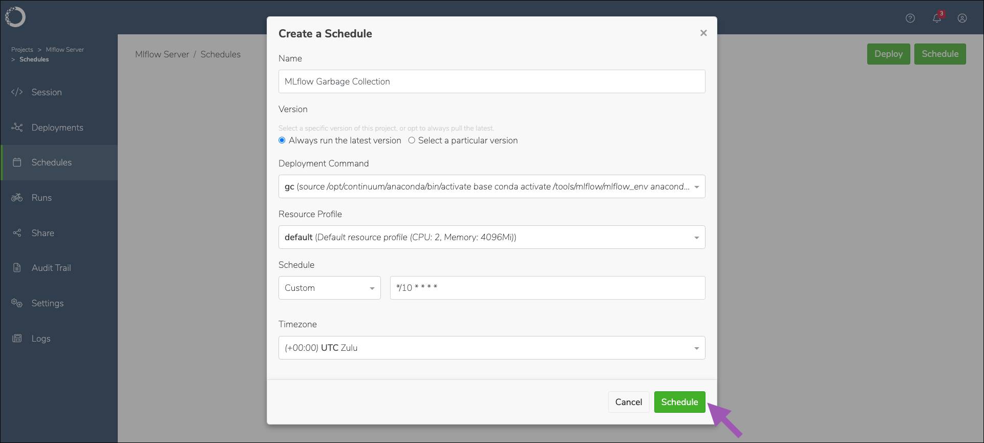 ../../_images/ae5_mlflow_schedule_gc.png